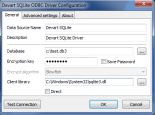 Программа Драйвер SQLite ODBC  1.1